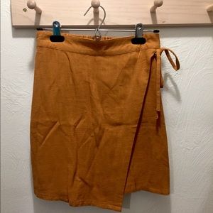 A New Day Faux Wrap mini Skirt Size XS